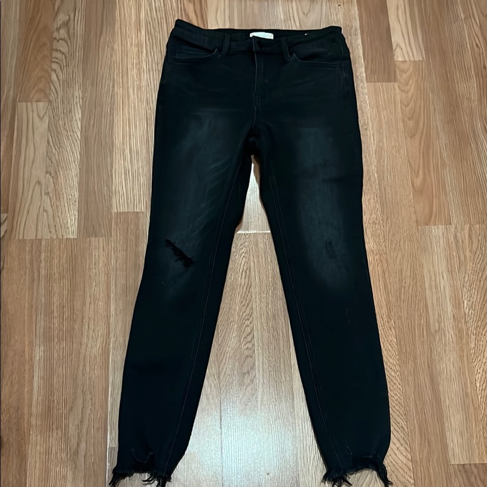 Altard state Black Distressed Jeans Sz 27